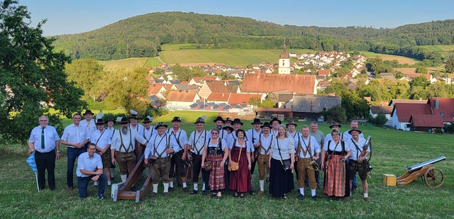 Gauböllertreffen 2024 Gruppenfoto