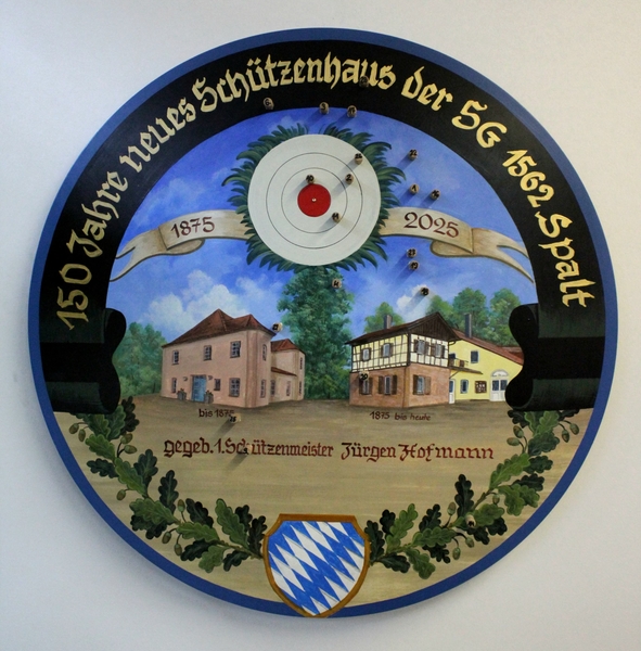 SG Spalt 150 Jahre Jubiläumsscheibe